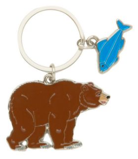 Obrázek z Klíčenka medvěd hnědý kov (12) 